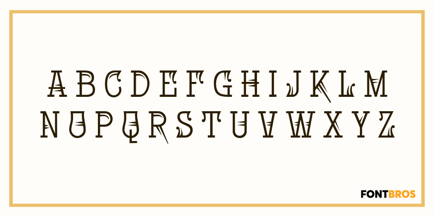 Zorro Font Poster #2