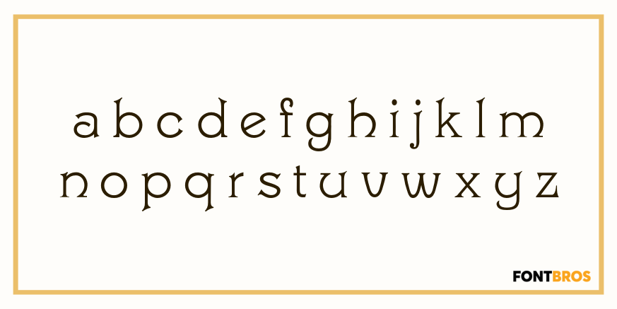 Webster Font Poster #3