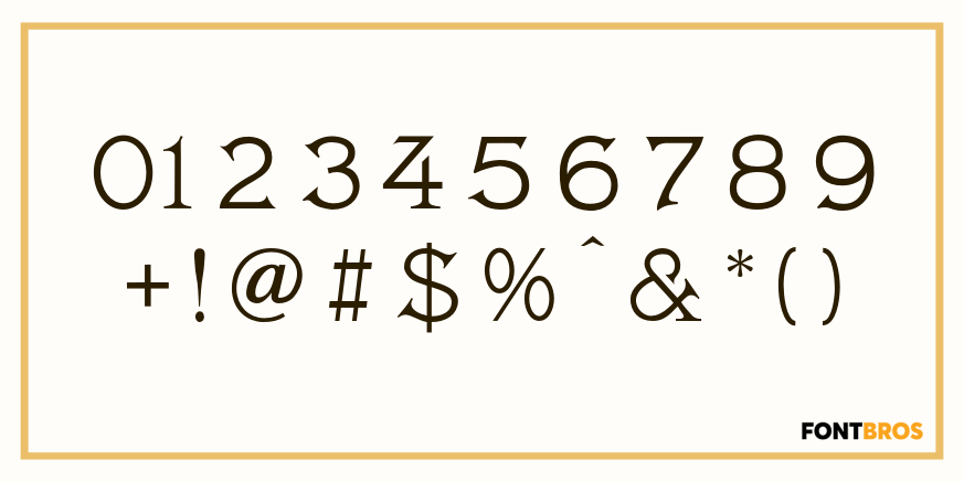 Webster Font Poster #4