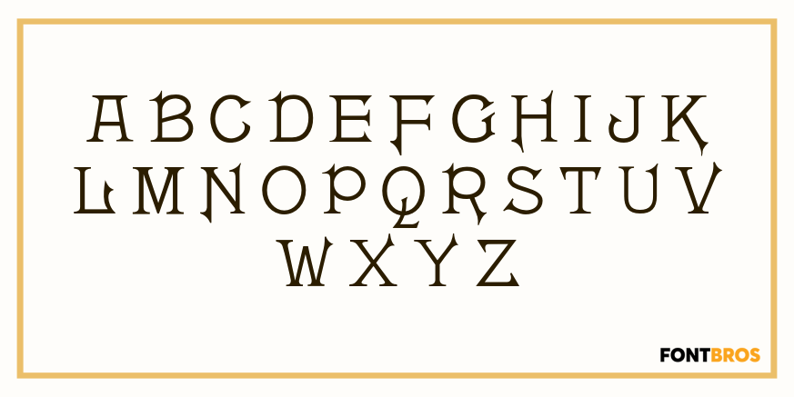 Webster Font Poster #1