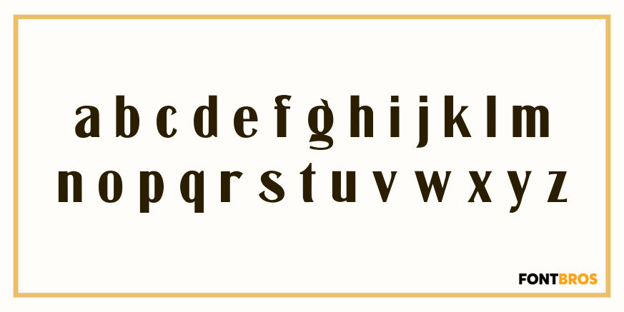 Valjean Font Poster #3