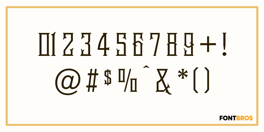 Telegraph Font Poster #4