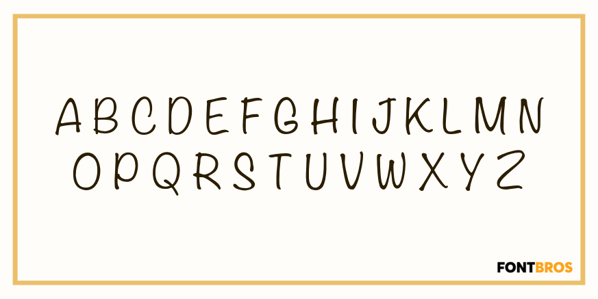 Tally Text Light Font Poster #2