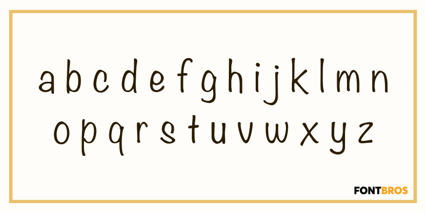 Tally Text Light Font Poster #3