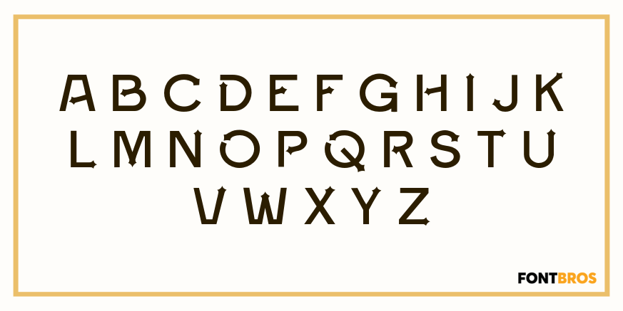 Spearhead Font Poster #2