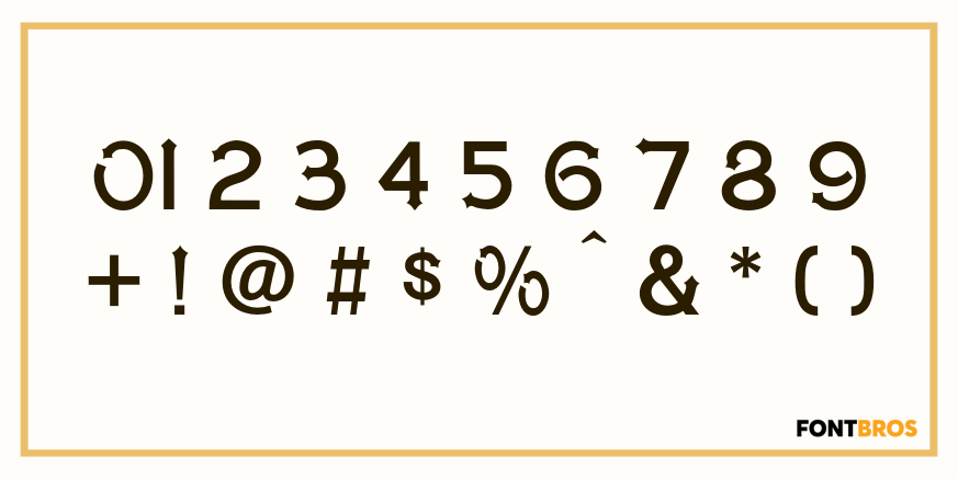 Spearhead Font Poster #4