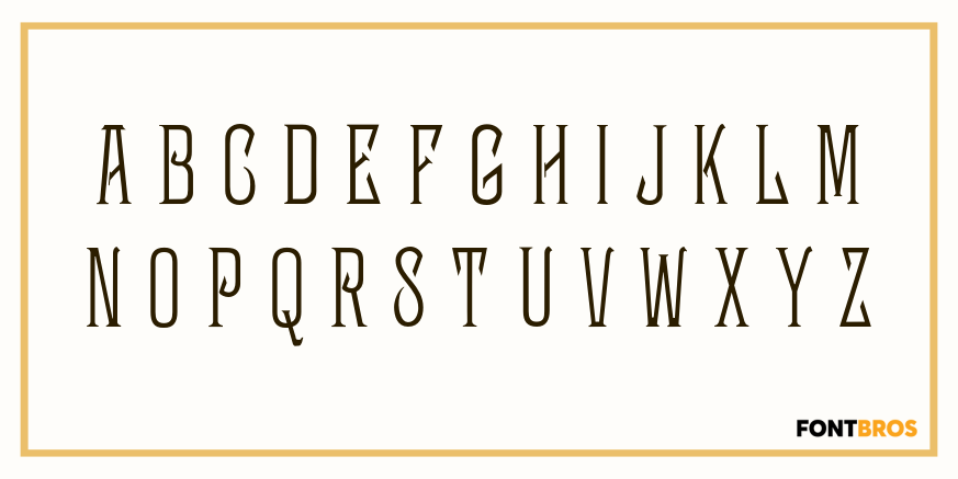 Sentry Font Poster #2