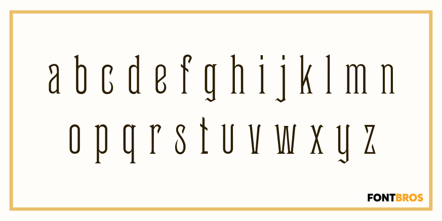 Sentry Font Poster #3