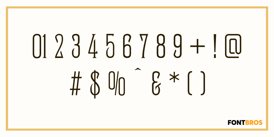 Sentry Font Poster #4