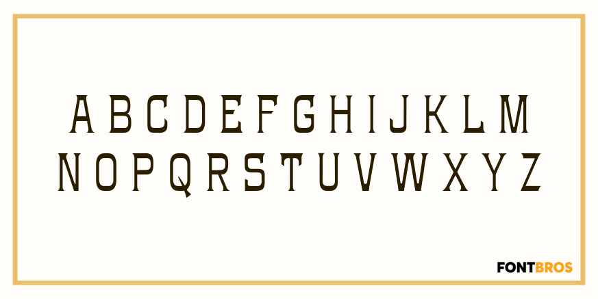 Riviera Font Poster #2