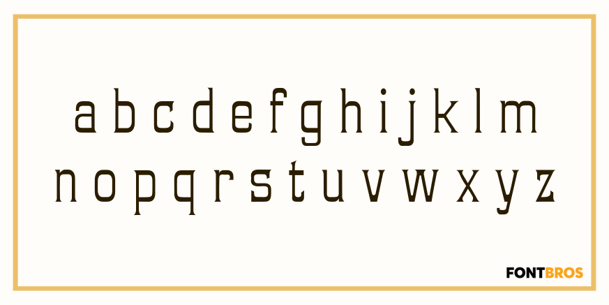 Riviera Font Poster #3