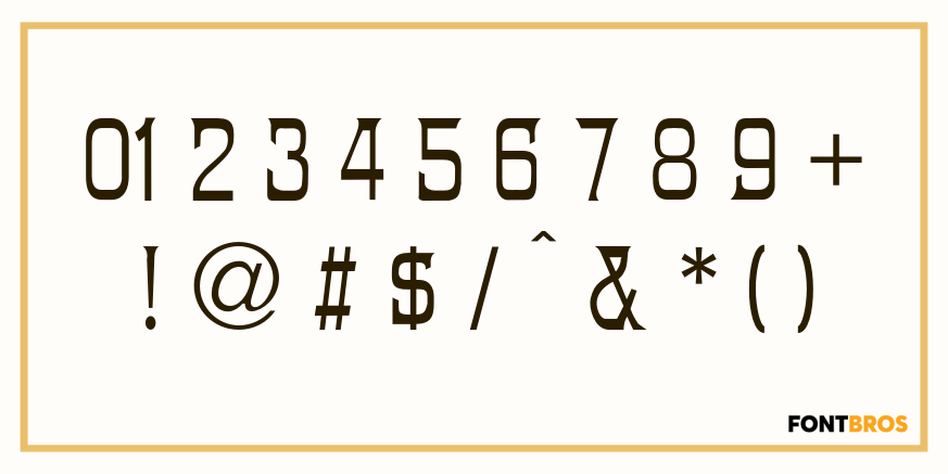 Riviera Font Poster #4