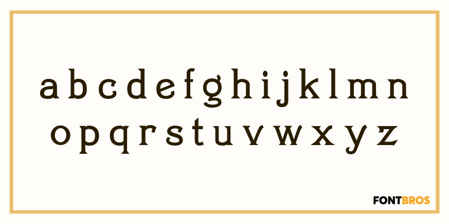 Penny Arcade Font Poster #3