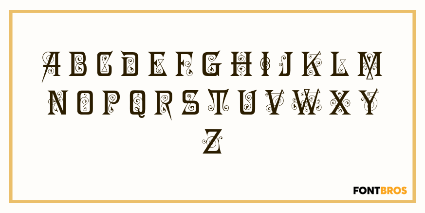 Penelope Font Poster #2