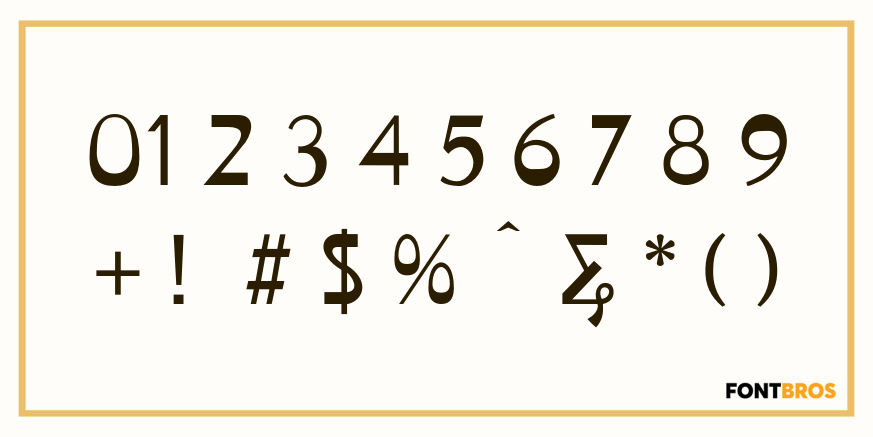 Pekin Font Poster #4