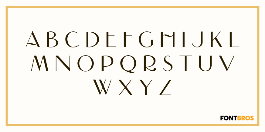 Nadall Font Poster #1