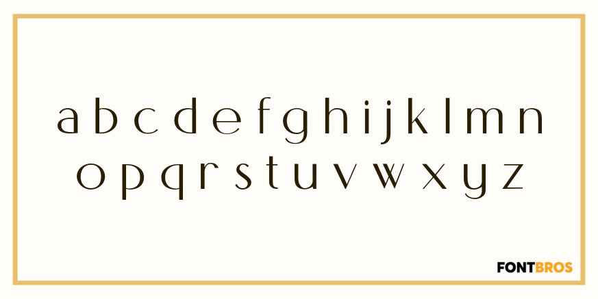 Nadall Font Poster #1
