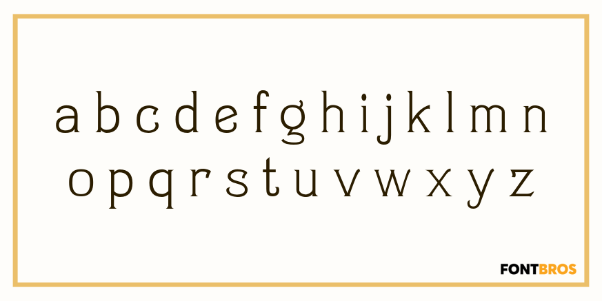 Mural Font Poster #1