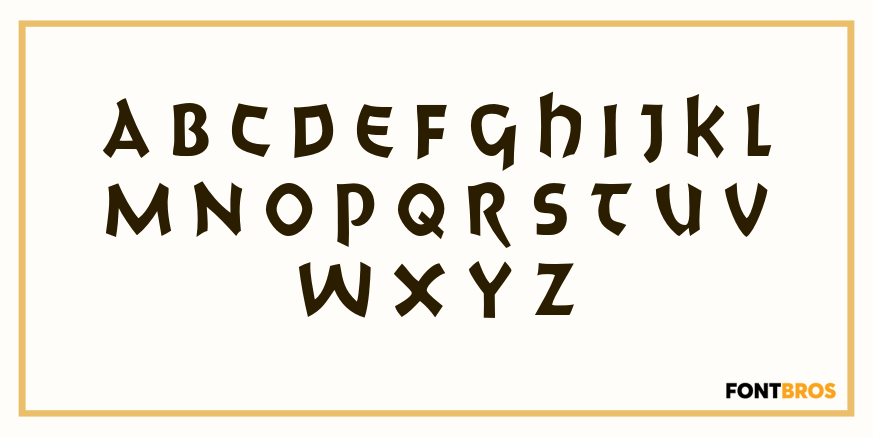 Mozart Font Poster #3