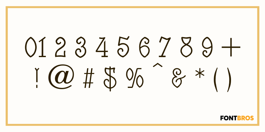 Master Script Font Poster #4