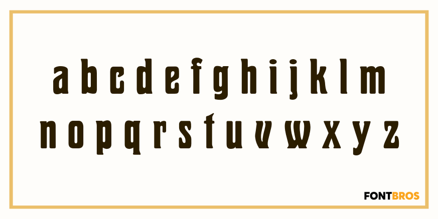 Marshall Font Poster #3