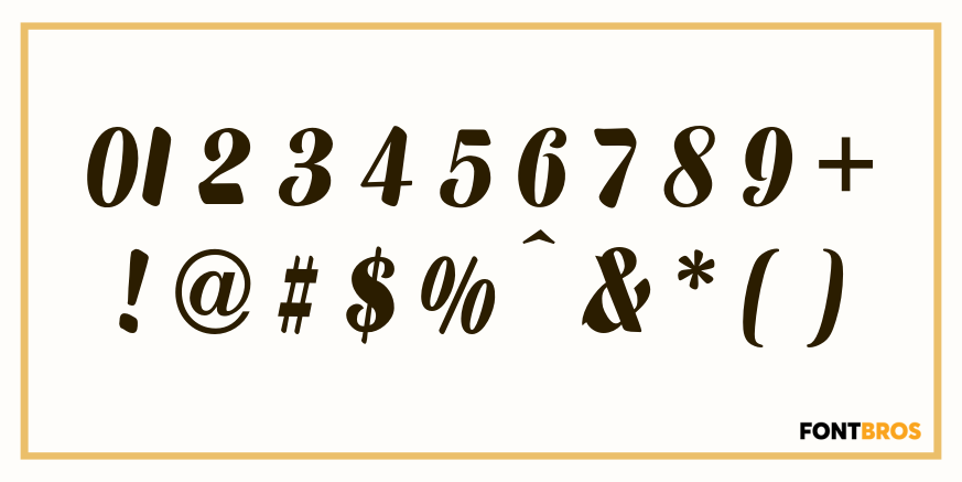 Mardi Gras Improved Font Poster #4