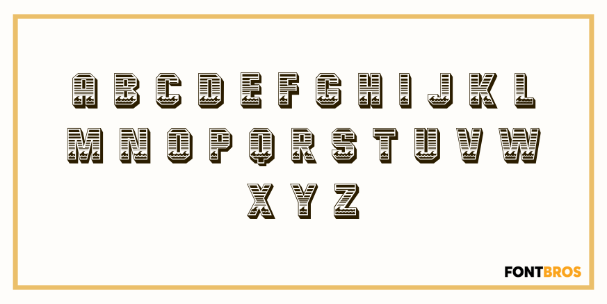 Malibu Waves Font Poster #2