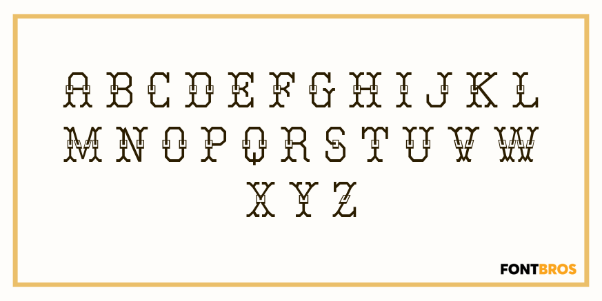 Lord Mayor Font Poster #3