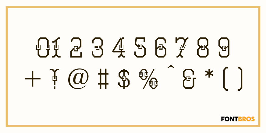 Lord Mayor Font Poster #4