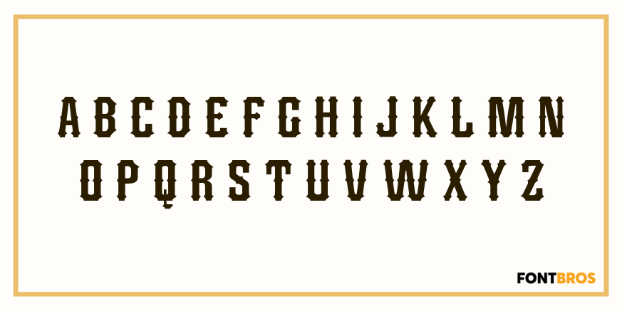 Longbranch Font Poster #2