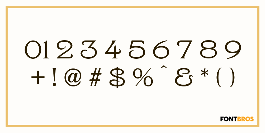 Huron Font Poster #4