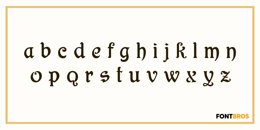 Huntsman Font Poster #1