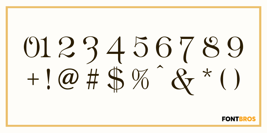 Hattan Antique Font Poster #4