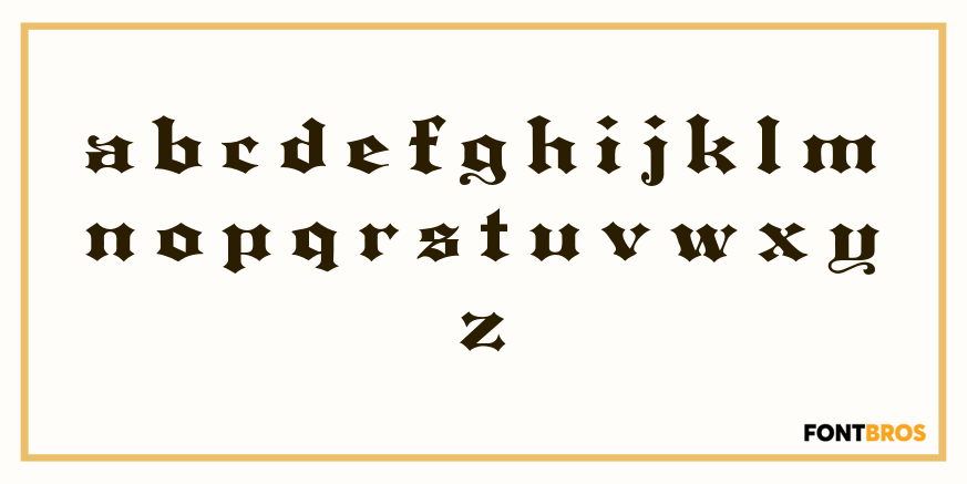 Harlem Text Font Poster #3