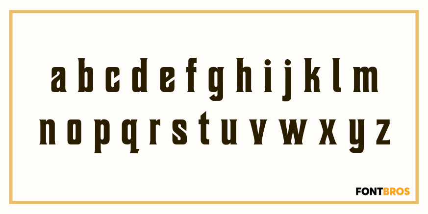 Goodfellow Font Poster #3