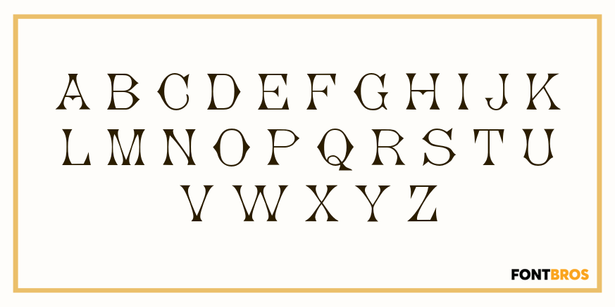 Gladiate Font Poster #2