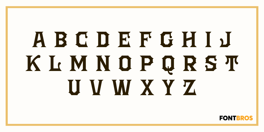 Gashouse Gang Font Poster #2