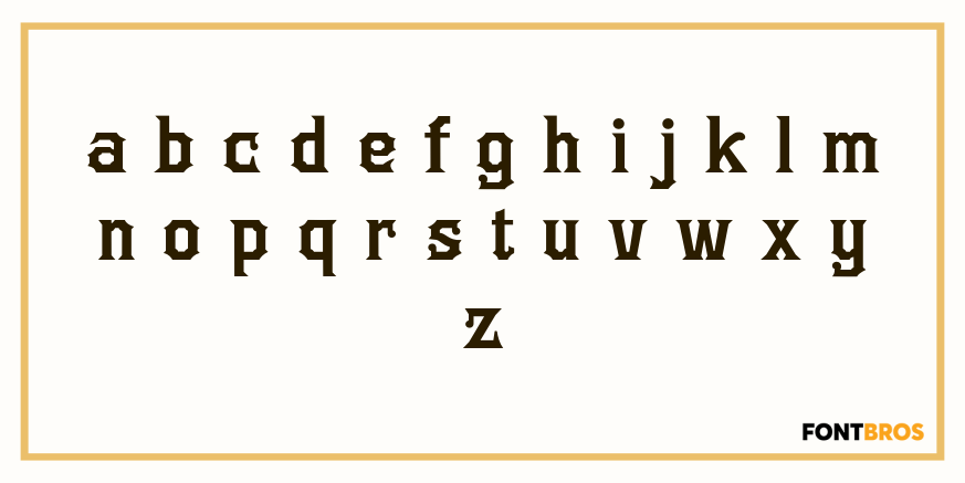 Gashouse Gang Font Poster #3