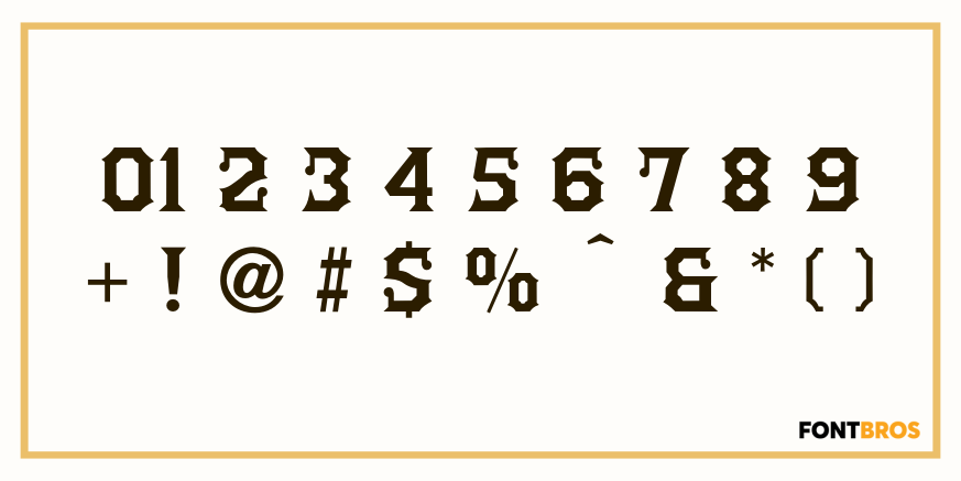 Gashouse Gang Font Poster #4