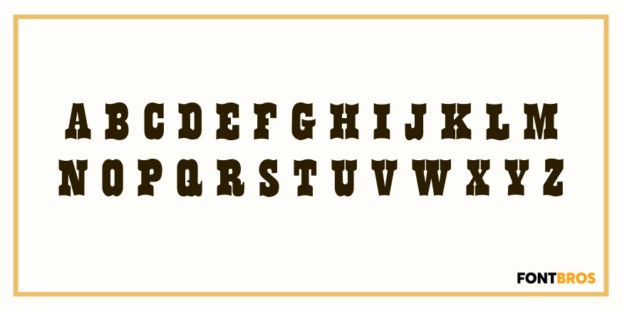 Flo Barnum Font Poster #2