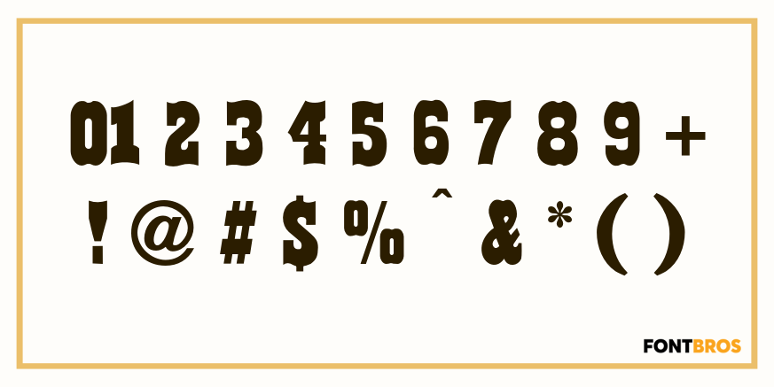 Flo Barnum Font Poster #4