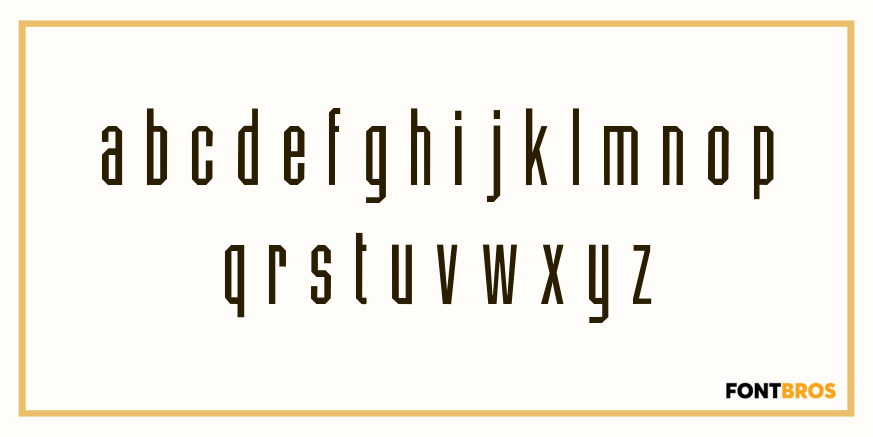 Five Star Final Font Poster #3