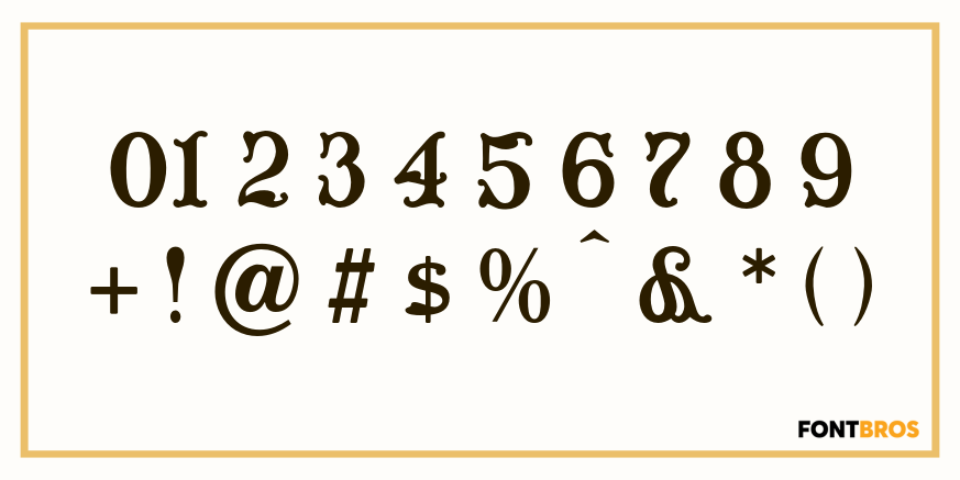 Faust Text Font Poster #4