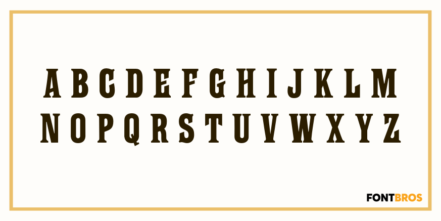 Farringdon Font Poster #2