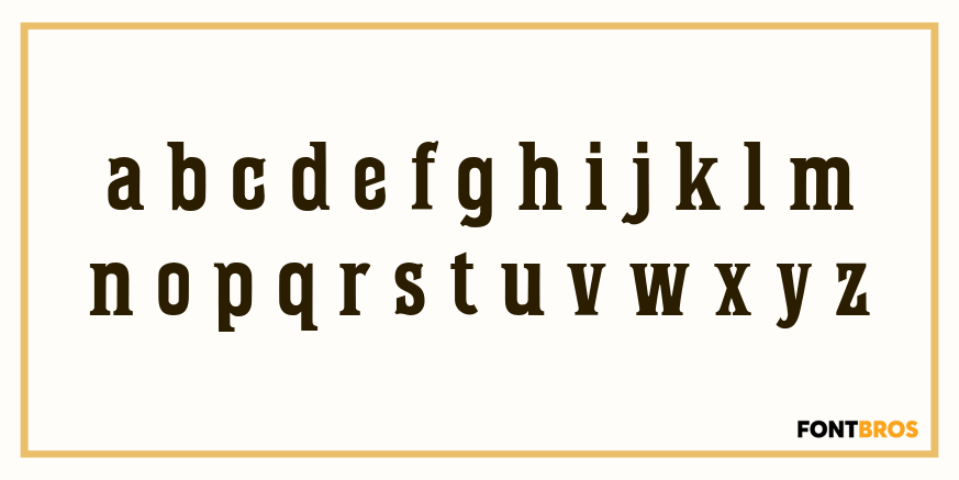 Farringdon Font Poster #3