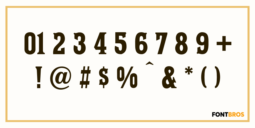 Farringdon Font Poster #4