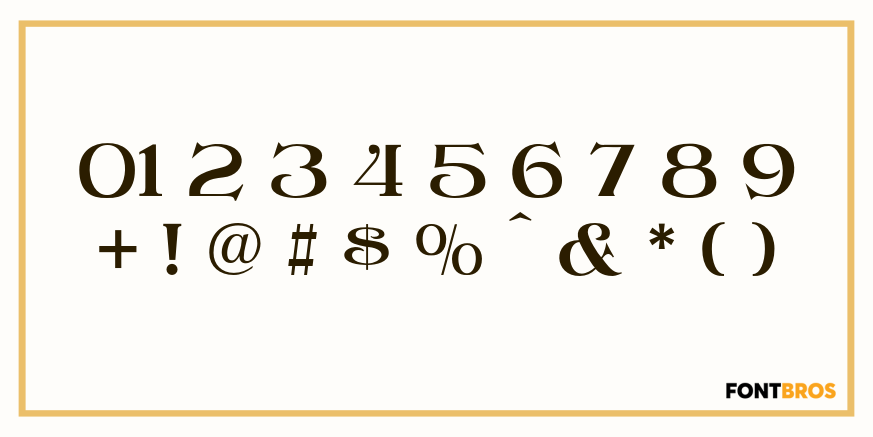 Fandango Font Poster #4