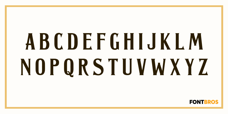 Fairmont Font Poster #2