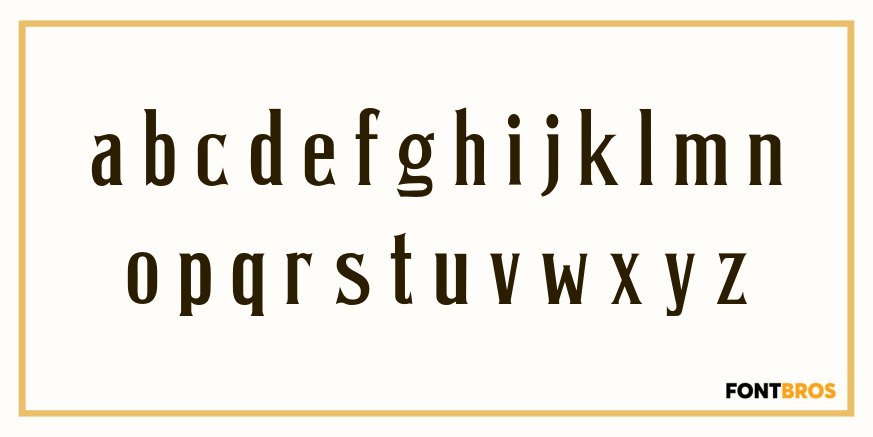 Fairmont Font Poster #3