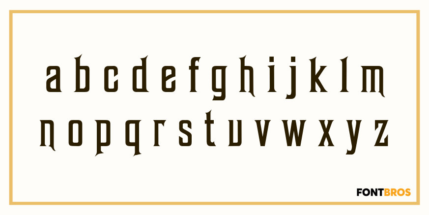 Excelsis Font Poster #3